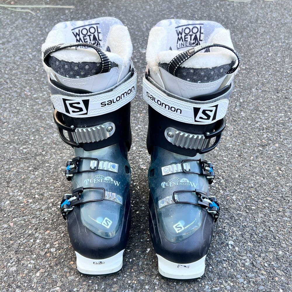 Salomon Quest Access 70 W Womens Ski Boots 26.5 US 9.5 Black Walk Mode - Picture 8 of 16